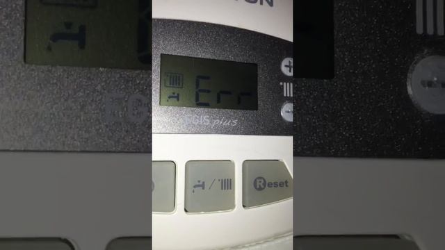 Ariston Egis Plus - Boiler Error sp3 5p3 | The problem was with electrical grounding