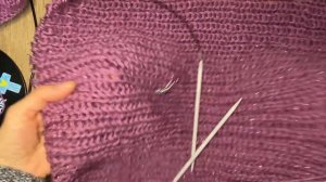 Шарф английской резинкой. Из пряжи Alize Angora Gold  + Alize Angora Gold Simli