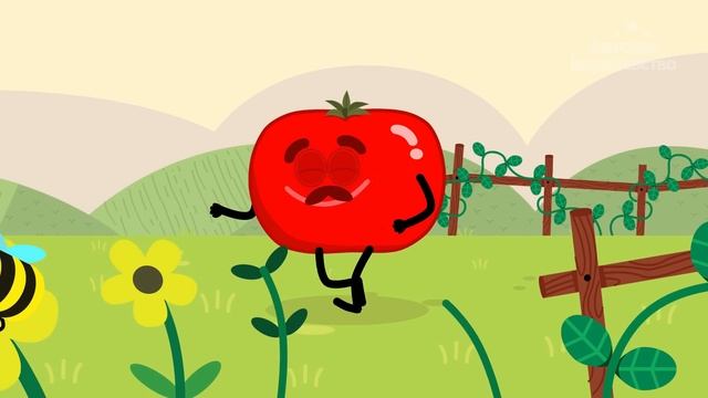 Красивый помидор - детские песни | Детское Королевство