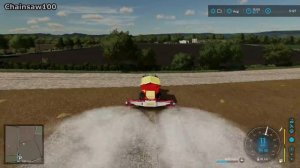 ALL THE BALES ARE MOVED AND SPREADING LIME  - Farming Simulator 22 FS22 Calmsden Farm Ep 4