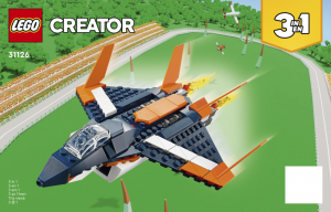 Lego Инструкция 3D Creator 31126-1