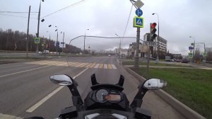 BMW C650GT. Сток. Не обзор. Просто проверяю работоспособность радиатора.