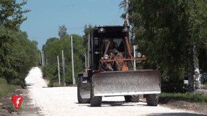 Продолжается ремонт дорог в деревне Парахино Гусь-Хрустального района