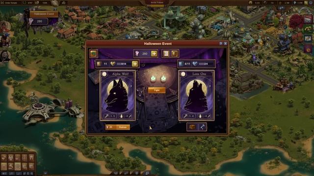 Forge of empires Выпуск 278 Хэллоуинский ивент 2023