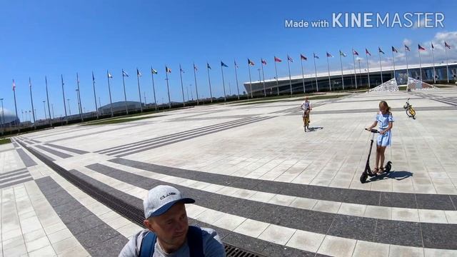 г. Сочи. Олимпийская деревня. Олимпийский парк. смотреть онлайн