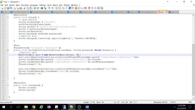 Selenium webdriver wait