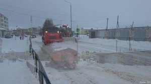 Очистка дорог от снега / Снегоуборочная техника