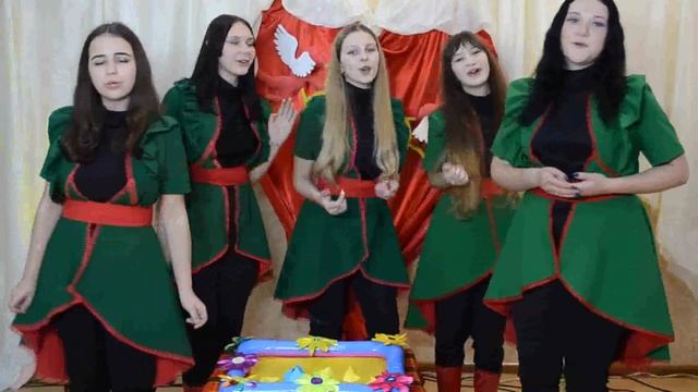 "УКРАЇНКА МОЛОДА" - народний вокальний колектив "Gold Art " ТЦК Волноваха МТГ бажають усім КОХАННЯ! смотреть онлайн