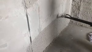Работа штукатурной станции "Профи" 220+