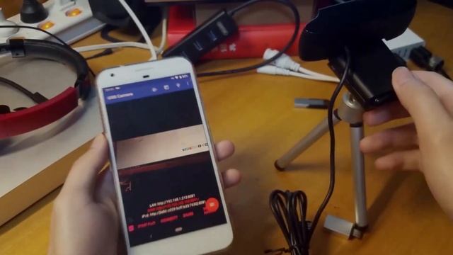 Streaming webcam to YouTube on Android via USB Camera app смотреть онлайн