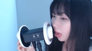 ASMR 돌아온 3DIO 귀 마이크 약올림과 흰 테이프 소리 그리고 레이어드ㅣ노토킹ㅣ3dio mouth sound