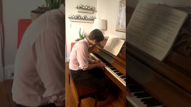 Chris Johns playing Piano in Washington, DC Shakespeare Sonnet 1