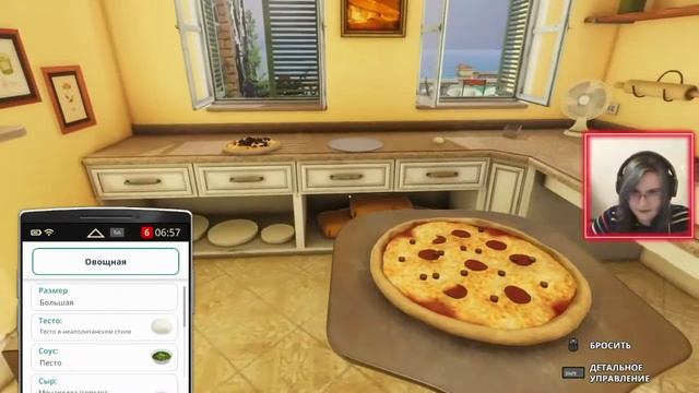 ?Cooking Simulator - Pizza | Начала хамить клиентам в адской пиццерии | серия 6 смотреть онлайн