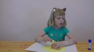 Солнышко. Поделки для детей 5, 6, 7 лет из цветной бумаги своими руками. Аппликация.