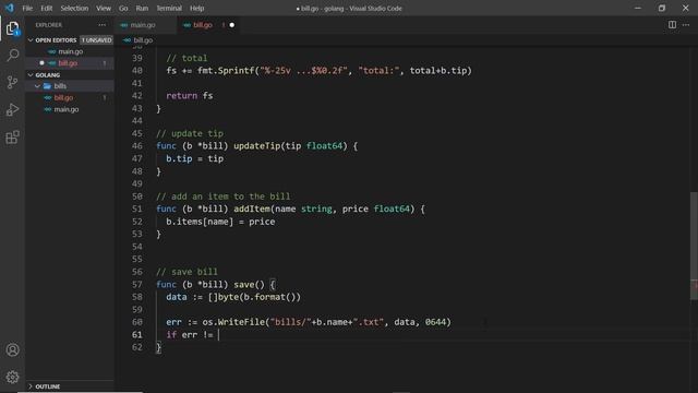 Go (Golang) Tutorial #21 - Saving Files смотреть онлайн