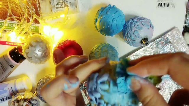 DIY: ПРЕОБРАЖЕНИЕ дешевых ЕЛОЧНЫХ ИГРУШЕК | ЕЛОЧНЫЕ ИГРУШКИ СВОИМИ РУКАМИ | Новогодние поделки