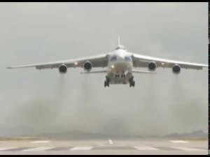 Volga-Dnepr Aircrafts Flapping Wings