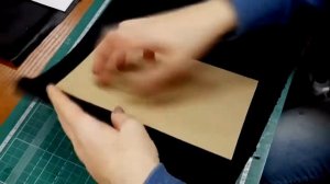 Кожаная обложка для акварельного блокнота своими руками. DIY