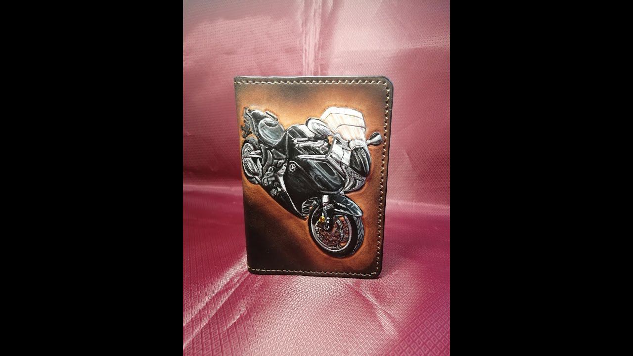 Документница мужская для документов. Изделия из кожи. СКСтиль. HONDA VFR 1200