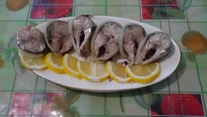 Как засолить скумбрию кусочками