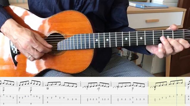 Семиструнная гитара - Этюд N5. М. Иванов смотреть онлайн