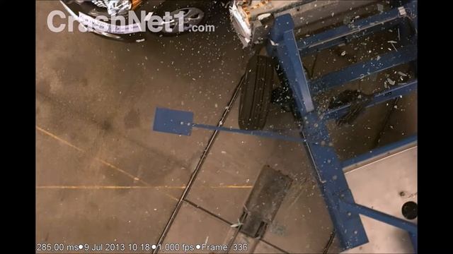 2014 Kia Forte (K3) | Side Crash Test by NHTSA | CrashNet1 смотреть онлайн