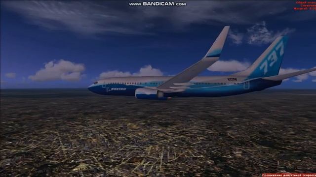 #002 Самый короткий тренировочный маршрут Домодедово-Шереметьево, Москва [MFS X] смотреть онлайн