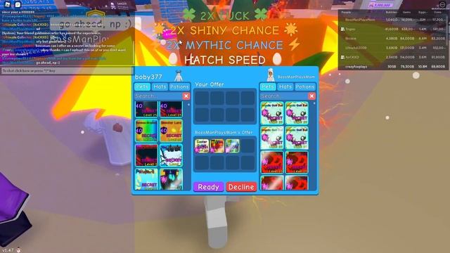 INVENTORY OF THE #2 BUBBLER OF ALL TIME | Bubble Gum Simulator смотреть онлайн