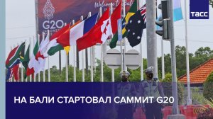 На Бали стартовал саммит G20