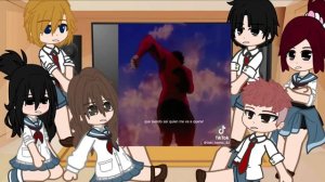 Baki classmates react to Baki Hanma || Baki Charecters React To Baki Hanma | Gacha React (ALL PARTS