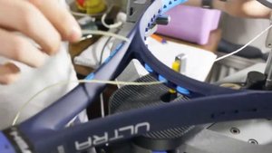 НАЧАЛО. КАК ПРАВИЛЬНО НАЧИНАТЬ НАТЯЖКУ СТРУН НА РАКЕТКУ.