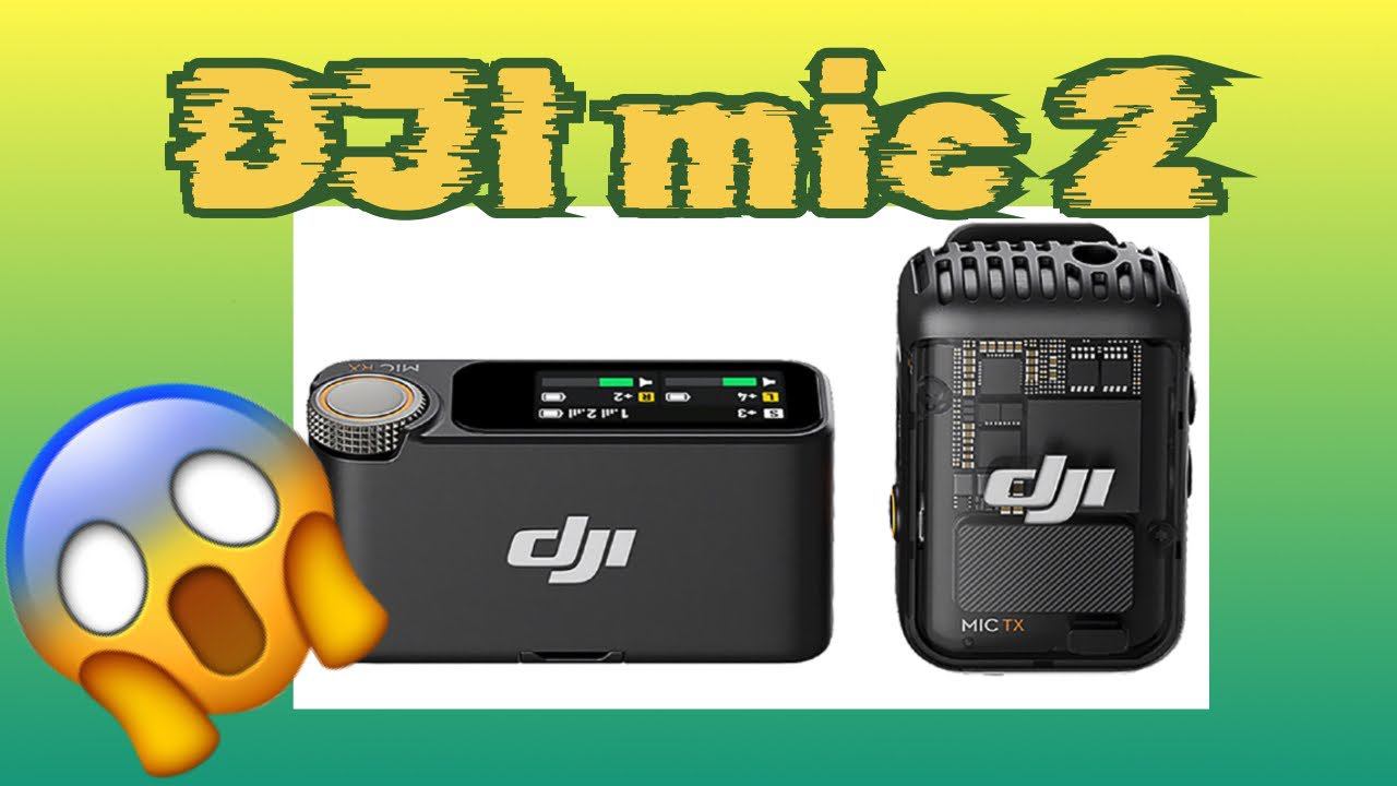 Распаковка Dji mic 2