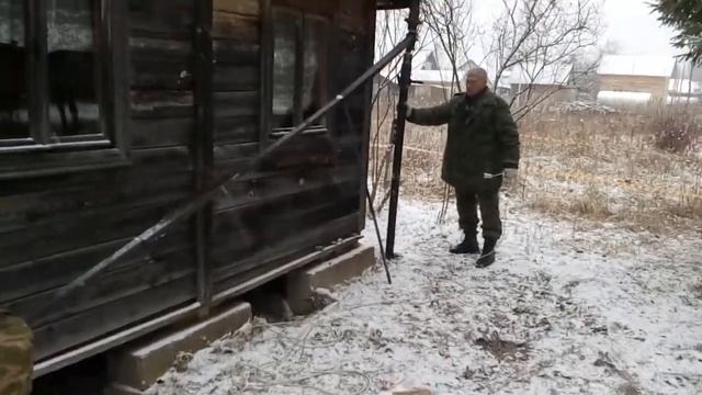 Фундамент на винтовых сваях шуруп