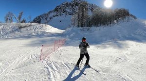 ГК "Роза Хутор".  Мегамикс трасс: Явор + Горизонт + Обер Хутор + Лабиринт + Тритон.