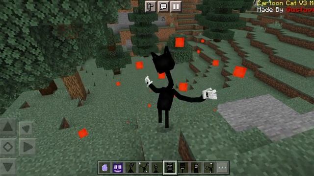 Mod التحول الي Cartoon Cat V3 في العاب Minecraft 1.19 смотреть онлайн