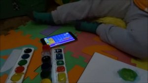 Мешаем краски/Игра Панда КИКИ Смешение красок/Baby Bus/Kids games