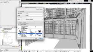 ArchiCAD Tutorial #34: Black and White 3D Documents in ArchiCAD