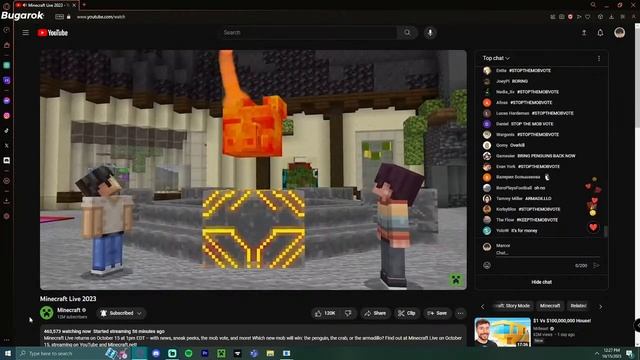 Reacting To MINECRAFT LIVE 2023! What's Minecraft's 1.21 Update? смотреть онлайн