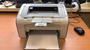 HP LaserJet P1102 + Новый картридж