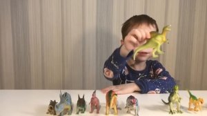 Игрушки динозавров - Фигурки динозавров - toys dinosaurs -  Megasaurs