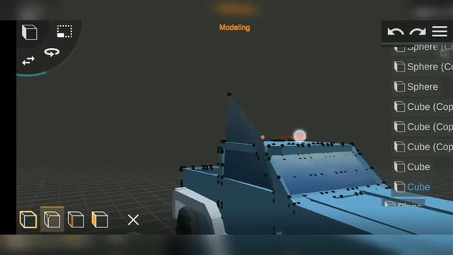 Making 3d model of a Truck || Car animation in mobile || 3d modeling || Prisma 3d tutorial || Part-