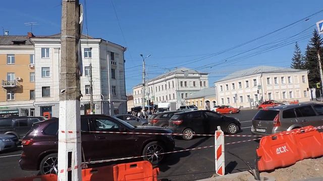 ТВЕРЬ. Бульвар Радищева – Тверской пр-кт – ул. Советская – пл. Ленина  - 5 сентября 2023, ВТ.