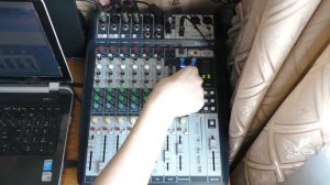 Микшерный пульт SOUNDCRAFT SIGNATURE 10, много музыки и КАВЕР на Чижа - "О любви".