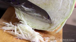 Салат из капусты с гранатом