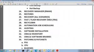 SESSION  2 DBA INTRO & LINUX INSTALLATION