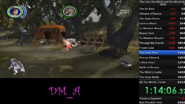 World Record - The Chronicles of Narnia: The Lion, The Witch and the Wardrobe (PC) 100% - 2:27:58 смотреть онлайн