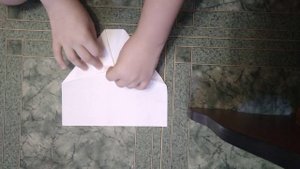 как делать правильно самолетик🙂