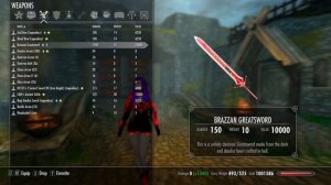 Skyrim (Xbox One) Brazzan Demonic Armor Set Mod (CBBE) ( Link in description)