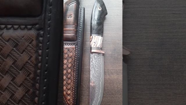 Охотничий нож из стали REX121 твердость клинка 67 HRC #knife #handmade