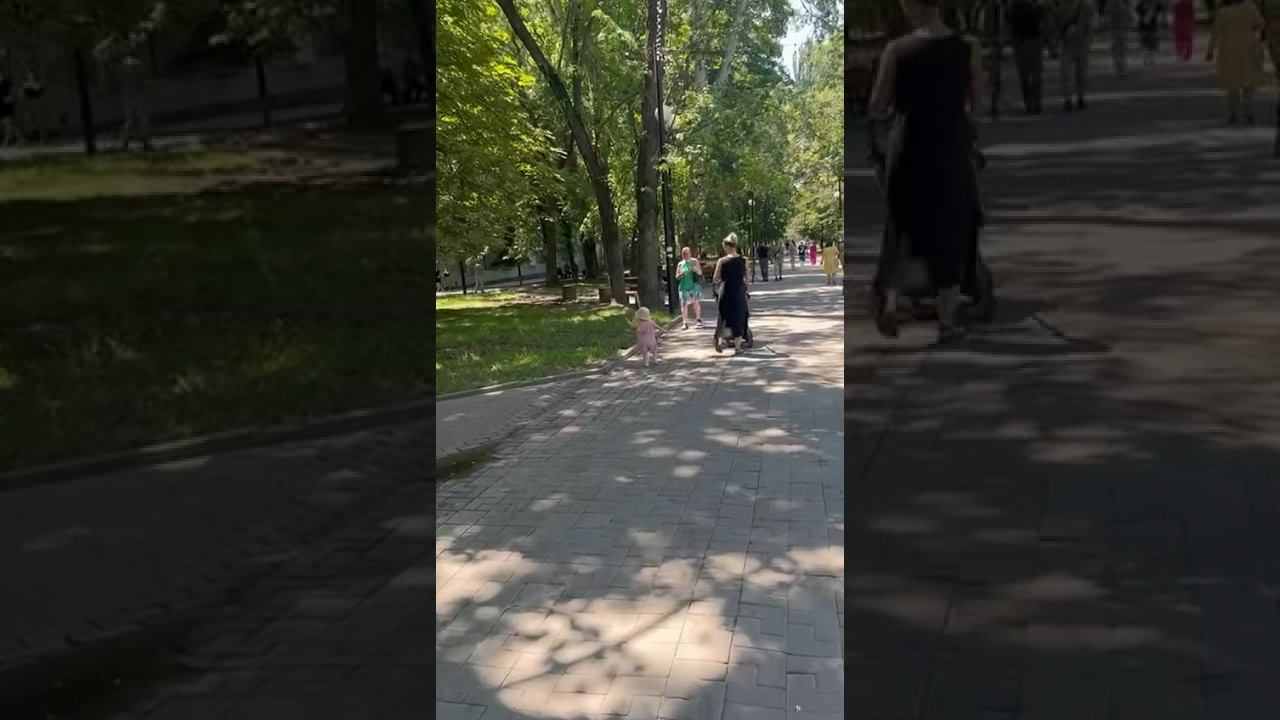 ОЛЯ ГУЛЯЕТ С НЯНЕЙ ПО ПУШКИНСКОЙ #няня #оля #школаольгиильиной #сестричкиильины #детскийканал